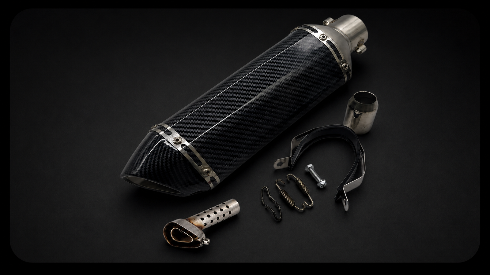 Sportauspuff Motorrad