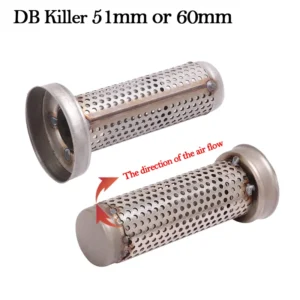 db killer universale 51 mm 60,5 mm per Sportauspuff Motorrad - Motokraft Parts