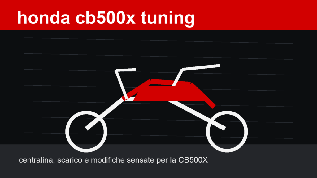 honda cb500x tuning: kompletter Ratgeber zu Steuergerät, Auspuff und modifiche sensate - Motokraft Parts