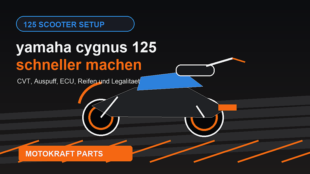 yamaha cygnus 125 schneller machen